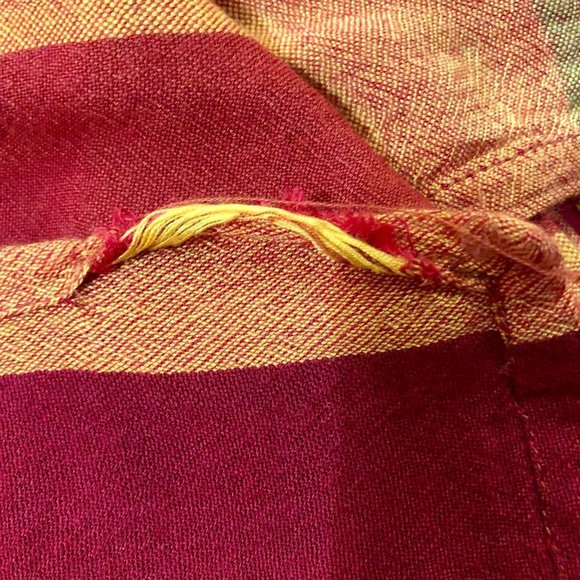 8 Placemats and 8 Napkins Used Orange Red - Picture 9 of 12